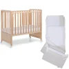Cameretta Pikkoletto naturale con completo piumone beige