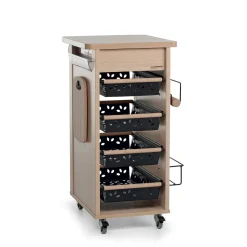 Carrello da cucina in legno Bistrot