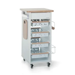 Carrello da cucina in legno Bistrot