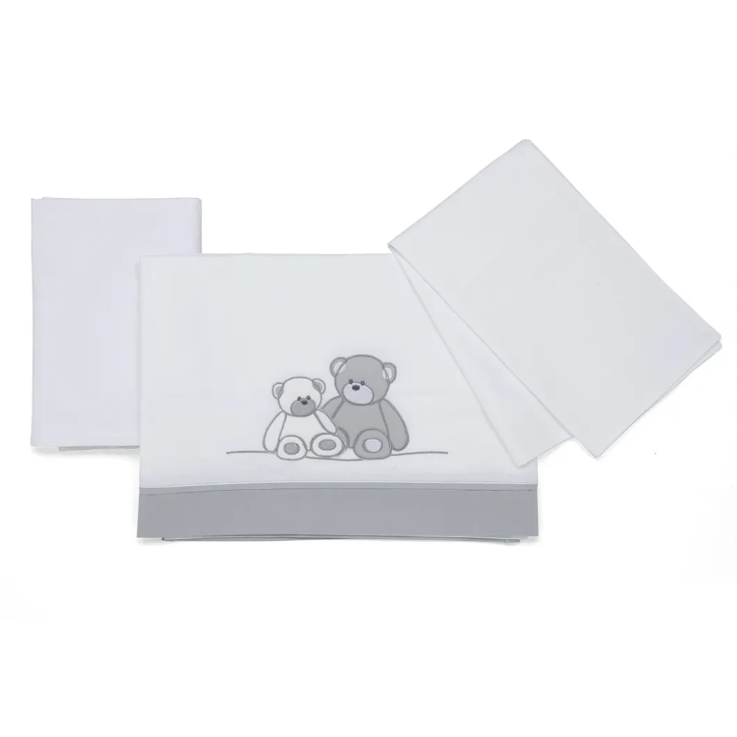 Completo lenzuolino in cotone Mascotte