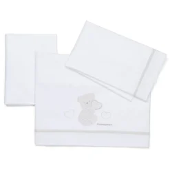 Completo lenzuolino in cotone Dolcecuore