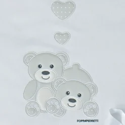 Completo piumone in cotone ricami Tenerorso