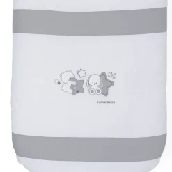 Completo piumone in cotone ricami Armony