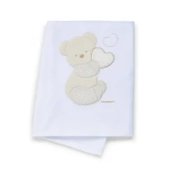 Copertina pile ricamata Dolcecuore