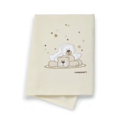 Copertina pile ricamata Dolcestella