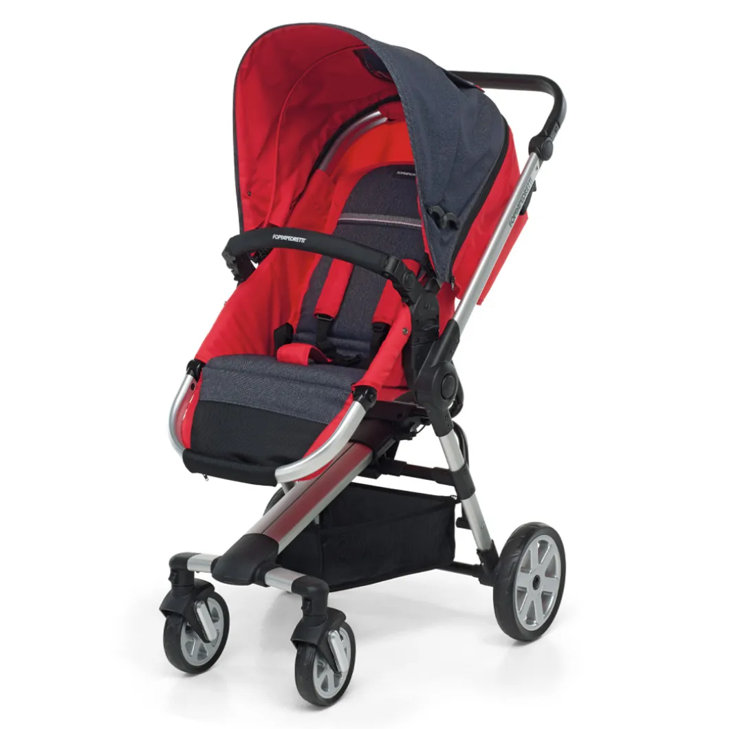 Lista Nascita Supertres i-Size Denim Rosso + Babyguard