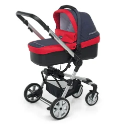 Lista Nascita Supertres i-Size Denim Rosso + Babyguard