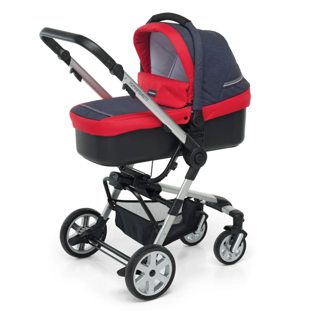 Lista Nascita Supertres i-Size Denim Rosso + Babyguard