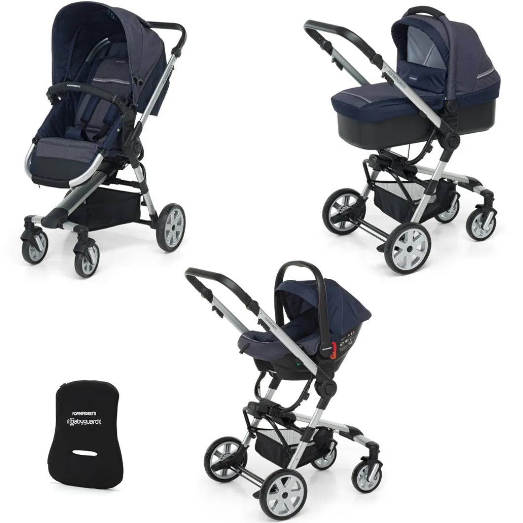 Lista Nascita Supertres i-Size Denim Ocean + Babyguard